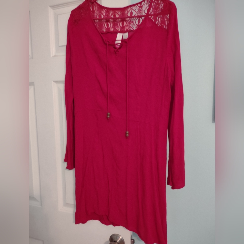 Not boundaries, Size XLarge, Long Sleeve Tunic